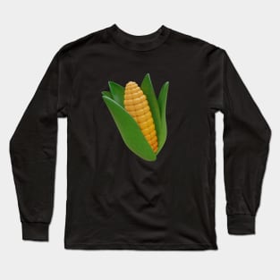 Juicy Yellow Corn (3D) Long Sleeve T-Shirt